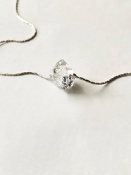 閃靈鑽原石項鍊