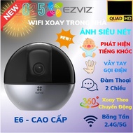 WIFI Indoor Camera, 360 Rotation EZVIZ E6 NEW 2024, C7 Dual, C6C 8MP C6CN High Definition, Genuine