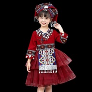 Performance Costume Strong Ethnic Costume Children Minority Ethnic Costume Boys Girls Hani Miao Ethn