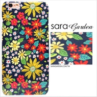 【Sara Garden】客製化 手機殼 蘋果 iPhone 6plus 6SPlus i6+ i6s+ 清新 小雛菊 碎花 保護殼 硬殼