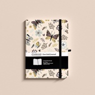 B6 Butterfly Dotted Journal Hard Cover Bujo Elastic Band 160gsm Ultra Thick Dot Grid Notebook