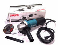 MAKITA รุ่น 9556HP เครื่องเจียรไฟฟ้า ขนาด 4 นิ้ว  840W  ความเร็วรอบ 11000 รอบ/นาที มีฉนวนสองชั้น สวิ