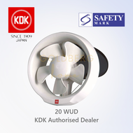 [SG seller] KDK 15 20 WUD Exhaust Fan Glass Mounted Ventilating Fan Window 15WUD 20WUD | Goldberg Home