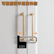 File cabinet door handle lock retractable U Type Lock Password Lock Padlock Lock Head Anti-Theft Met