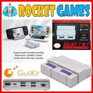 NEW PULIKIT 7 IN 1 DOCKING STATION SWITCH STEAM DECK AYANEO ROG ALLY SD03