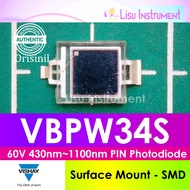 VBPW34S 60V 430nm~1100nm 2nA PIN Photodiode SMD BPW34 Vishay ORIGINAL