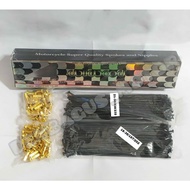 CRF 21-18 BLACK 36H WILWOOD MOTORCYCLE SPOKES CRF SPOKES TRILL SPOKES