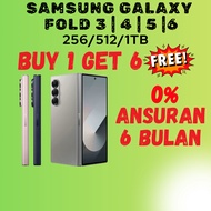 Samsung Galaxy Z Fold 6 / Fold 5 / Fold 4 / Fold 3 256GB | 512GB | 1TB | Telefon Murah | Secondhand 