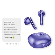 【หูฟัง ขายดี】หูฟังออกกำลังJBL T280TWS X2 wireless earphone With Mic Bluetooth Earphone waterproof หูฟังเบสหนักๆ Game bluetooth ไร้สาย หูฟังบลูทูธ 5.3 หูฟังแบบสอดหู หูฟัง bluetooth ไร้สาย 24 hour battery life ของแท้JBL หูฟัง
