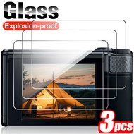 3PCS Tempered Glass Film For PowerShot G7 G5 G9 G1 X Mark III II SX740 SX730 SX720 SX70 SX620 SX610 