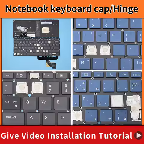 Replacement Original Keycap Key cap Hinge for HP ELITE Dragonfly G2 MAX 13.3 Laptop Keyboard KeyCap