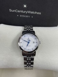 半價,盤點清貨💯依波路 Ernest Borel 孖公仔 💯SWISS BRAND🌟瑞士百年品牌手錶🎉香港全新行貨🎉SWISS MADE 瑞士製造 LS6155-2590 瑞士製造自動機械機芯腕錶 天