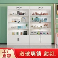 Display Cabinet Shelf Glass Container Product Cosmetic Display Cabinet Shelf Gift Show Cabinet Cabin