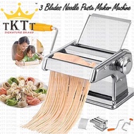 TKTT Stainless Steel 3 Blades Pasta Maker Machine Noodle Curry Puff Maker Ampia Spaghetti Mesin Mee 
