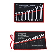 Spanner Set Chrome Vanadium Combination Wrench Set 8–24mm | 8PCS / 14PCS Dual Purpose Spanner Set | 