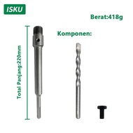 ISKU mata bor hole saw lubang tembok beton/hollow core saw beton/pelubang beton tembok pipa drill bi