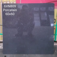 granit lantai 60x60 porcelain hitam garuda glossy murah