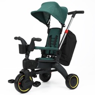 Mythbaby จักรยานเด็ก ทีซี16 รถเข็นเด็ก 3 ล้อเล็กพับได้ที่สุดในโลก รถเข็นเด็กสามล้อเด็ก 9 ใน 1