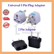 1pcs Universal 3 Pin Plug Adaptor 2 Pin Adaptor Conversion Plug