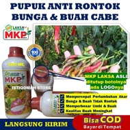 Pupuk MKP LAKSA GROW 500ml Pupuk Pencegah Rontok Buah Cabe Cabai Ampuh - Obat Pencegah Rontok Buah C