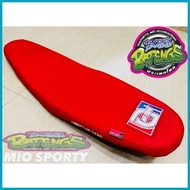 ▬ ◴ ✎ NA THONG FLAT SEAT DRY CARBON MIO SPORTY-MIO 1 (RED/BLACK) {ORIG. THAILAND}