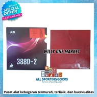 DAWEI TABLE TENNIS PINGPONG RUBBER 388D-2 MOST HITS LONG SPOT BY WILLY ONE MARKET