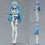 evangelion figure Ayanami Rei โมเดล 17cm standing posture โมเดลอนิเมะ evangelion eva ของเล่น