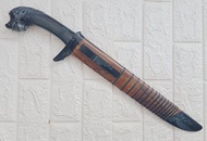 Golok Sembelih | Golok Full Tanduk Bule | Balikmipih | Baja Damaskus