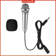 Asmr Microphone Vocal Microphone Portable Instrument Microphone Handheld Stereo Mic for Phone Tiny M