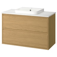 ÄNGSJÖN / BACKSJÖN Wash-stnd w drawers/wash-basin 102x49x71 cm
