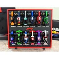 F1 12 Car Minifigures Display Plaque