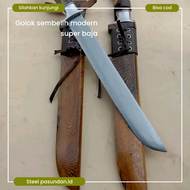 PERKAKAS KEBUN MODERN GOLOK SEMBELIH GOLOK SERBAGUNA BAJA PER LAWAS ASLI TAJAM SAYAT BISA COD
