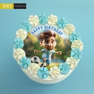 [JOEY CAKES] JNP18 Messi Superstar | Birthday Cake