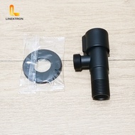 STOP FAUCET ONDA JF FLOW BM BLACK 1/ 2" INCH STOP FAUCET CLOSET 1 BRANCH BLACK ONDA STOP FAUCET CLOS