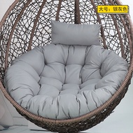 Hanging Basket Cushion Single Swing Removable and Washable round Glider Cushion Simple Chair Cushion Glider Rattan Chair