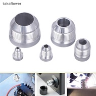 Takaflower 1PC Weld Bung Nitrous Hose Fitting AN3 AN4 AN6 AN8 AN10 AN12 AN16 AN20 Male Billet Alumin