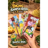 SAMPUL RAYA DKING DURIAN DUDU 1 SET 8PCS PREMIUM (Sampul Raya Kelakar)