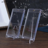 [Prs] 1Set 35PT Magnetic Card Holder Support Cards Protectors Hard Plastic Sleeves Trading Display C