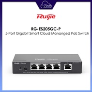 Ruijie Reyee RG-ES205GC-P, 5-Port Gigabit Smart Cloud Mananged PoE Switch