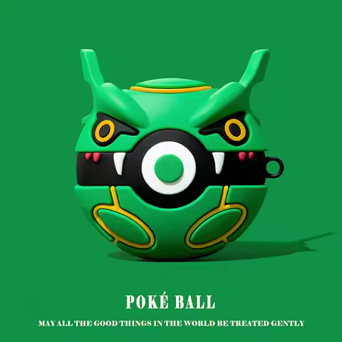 Poke Ball Protective Case For Beats Studio Buds Plus Solo Buds Soft Silicone Shockproof Bluetooth Ea
