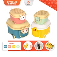 Children's Toy Storage Box with Wheels and Cover Lego Toy Storage Box Multipurpose Storage Box