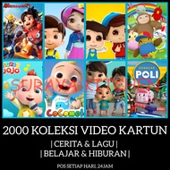 PENDRIVE KARTUN KANAK KANAK 2025 [VIDEO CERITA & LAGU TERKINI]