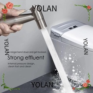 YOLANDAGOODS1 Booster Faucet, Silver Pressurized High Pressure Spray, 304 Stainless Steel Hand Bidet Faucet