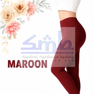 (PMN) Legging Cotton Stretchable / Tight Perempuan Yoga Pants Seluar Fit Seluar Leggings Wanita / SE