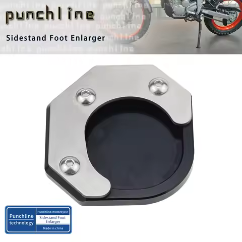 For SEROW 250 08-21 TRICKER 04-18 WR250R WR250X 07-17 XT250X 06-17 Side Stand Enlarge Kickstand Side