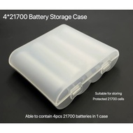 4*21700 Battery Case Storage Box for Protected 21700 cells