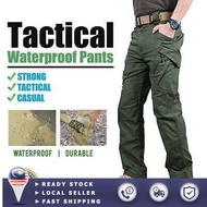 IX9 Tactical Pants Men Trousers Men Many Pocket Waterproof Wear Resistant Casual Cargo Pants for Men