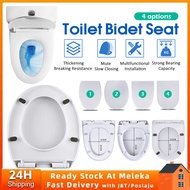 Heavy Duty U/V/O Shape Toilet Seat Cover with Soft Close Adjustable Hinge Penutup Mangkuk Duduk Tandas Johnson Sorento