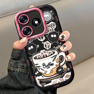 Case For Tecno Spark 10 10C Summer Coffee Phone Silicone Shockproof