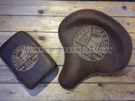 Jok royal enfield, jok kulit sapi royal enfield, jok custom